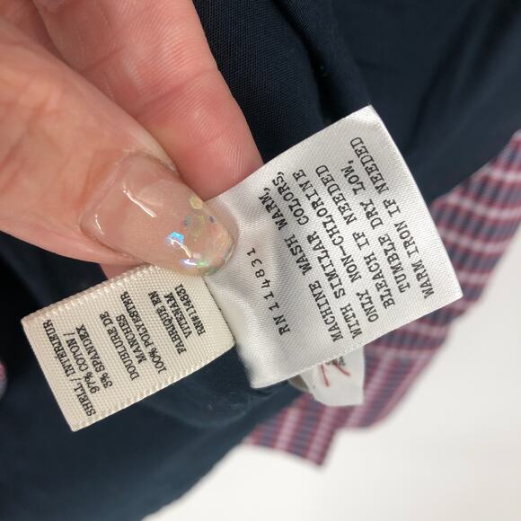 CONSTRUCT Men's Micro Plaid Fleece Lined Shirt Jacket Small Long Sleeve NWOT - Picture 11 of 11